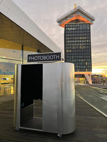Stalen / chromen fotohokje
