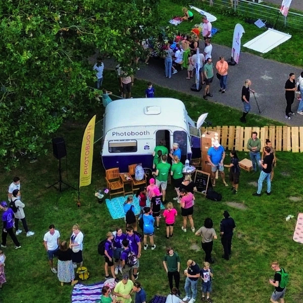 Photobooth caravan
