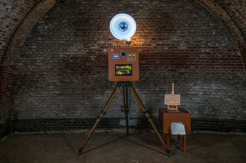 Steampunk photobooth