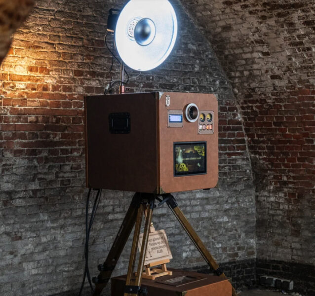 Steampunk photobooth