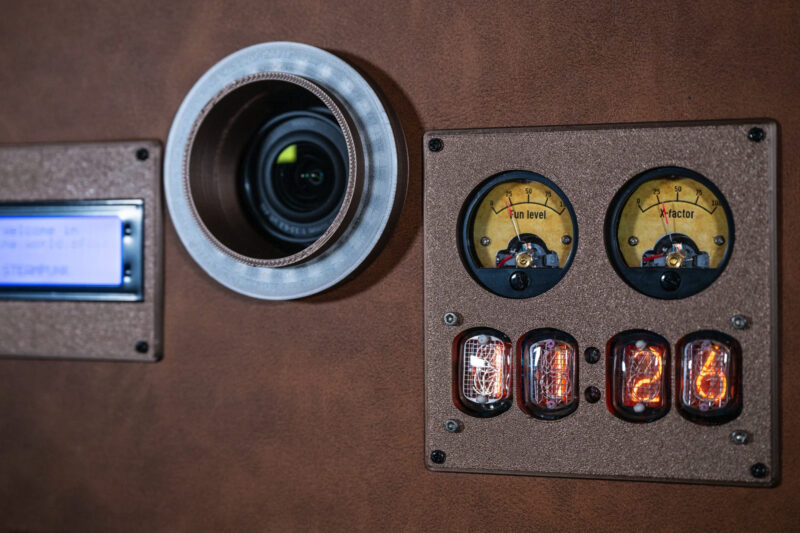 Steampunk photobooth