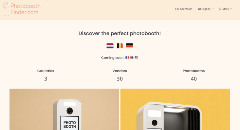 PhotoboothFinder.com 1 year