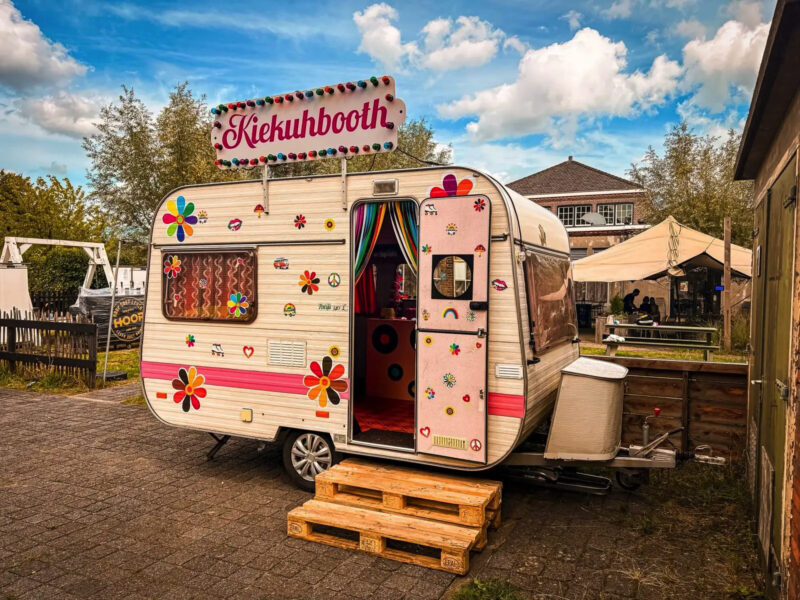 Retro caravan