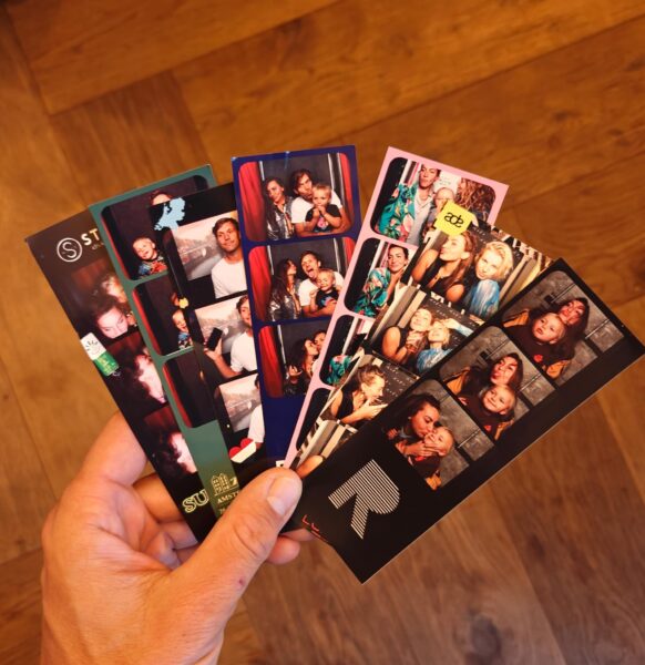 Stalen / chromen fotohokje
