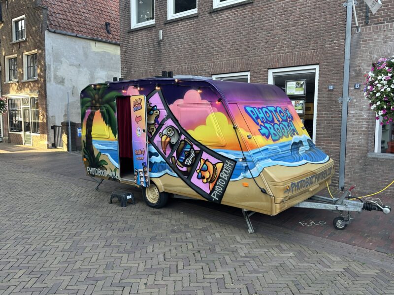 Caravan photobooth
