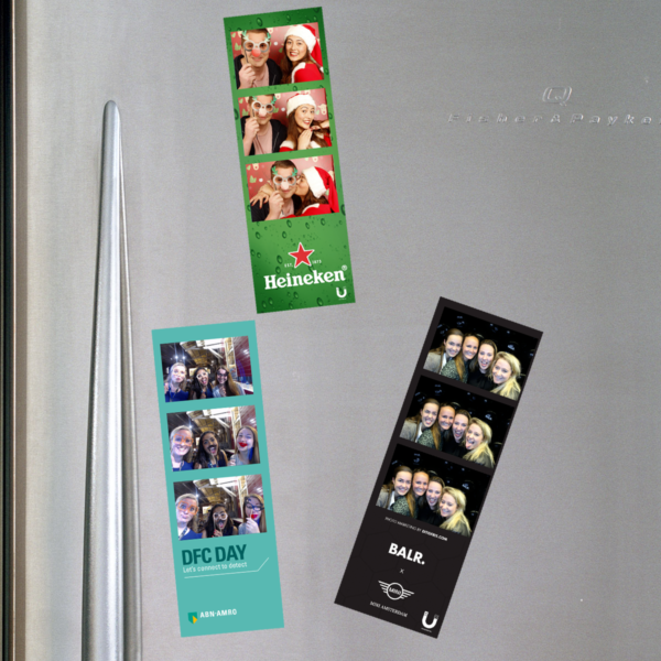 Booth met magneet, sticker, AI