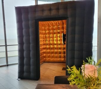 Zwart fotohokje