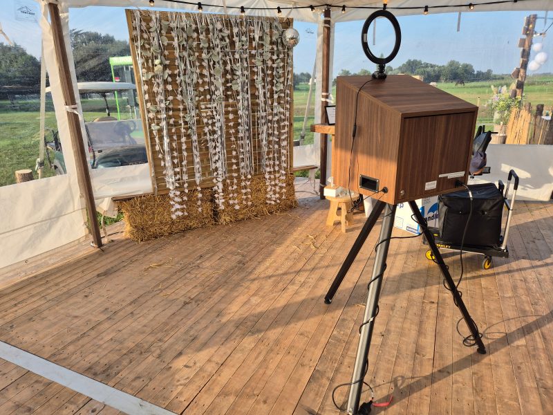 Djunes photobooth Hout